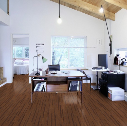 Пробка Wicanders Cork Plank Lane Chestnut (Гладкая) 1220х140 мм C83S001 - Вид №36