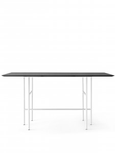 1157159 MENU Стол барный Snaregade, прямоугольный Светло-серый | Черный дуб