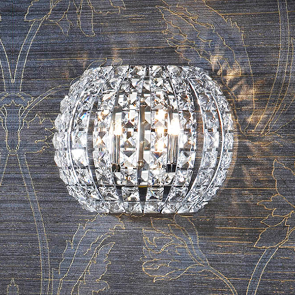 Бра Diamond от Schuller SCHULLER  245825 Прозрачный;серебро  - Вид №1