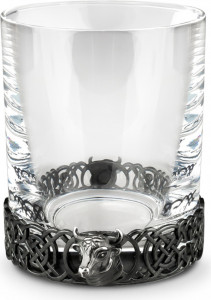 10671771 Русские самоцветы Стопка Бык Русские самоцветы, серебро 925 Серебро 925