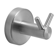 5026(38) Gedy G-Project, крючок двойной, цвет зачищенный хром