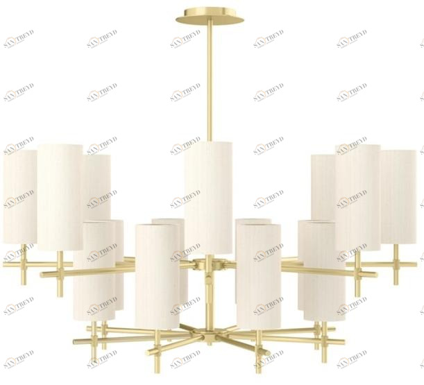 FRATO Подвесной светильник отраженного света из латуни Vienna Flf010015aas