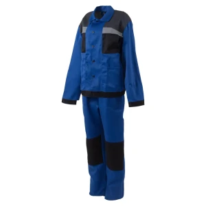 Костюм рабочий с полукомбинезоном Сектор цвет васильковый размер 48-50 рост 170-176 см