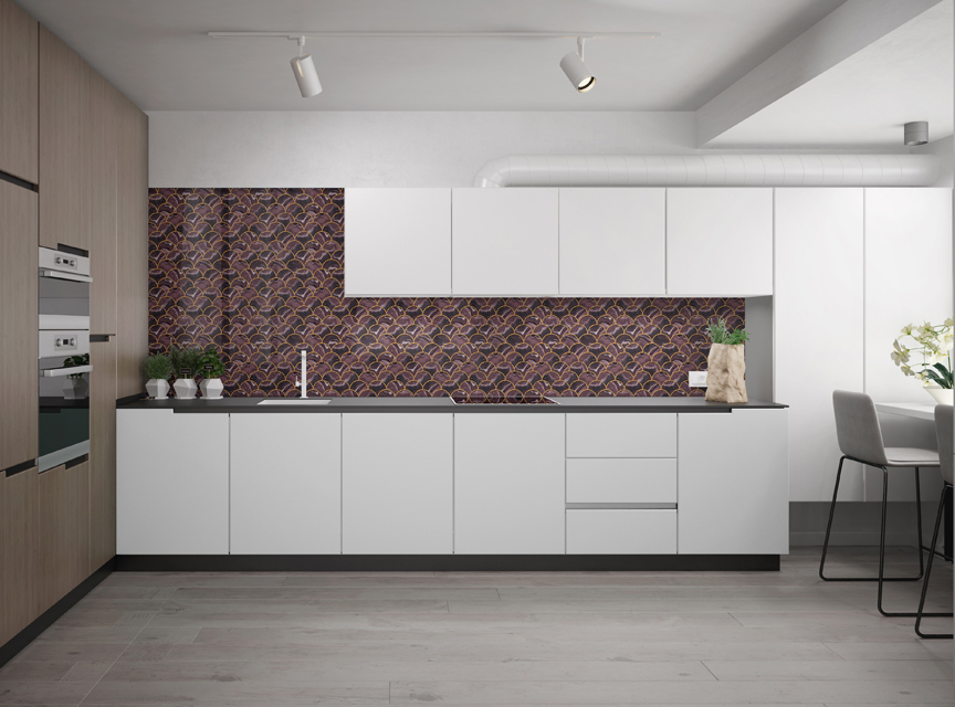 Стеновые панели - Азурро россо LIGRON LIST125 2248 - Вид №3