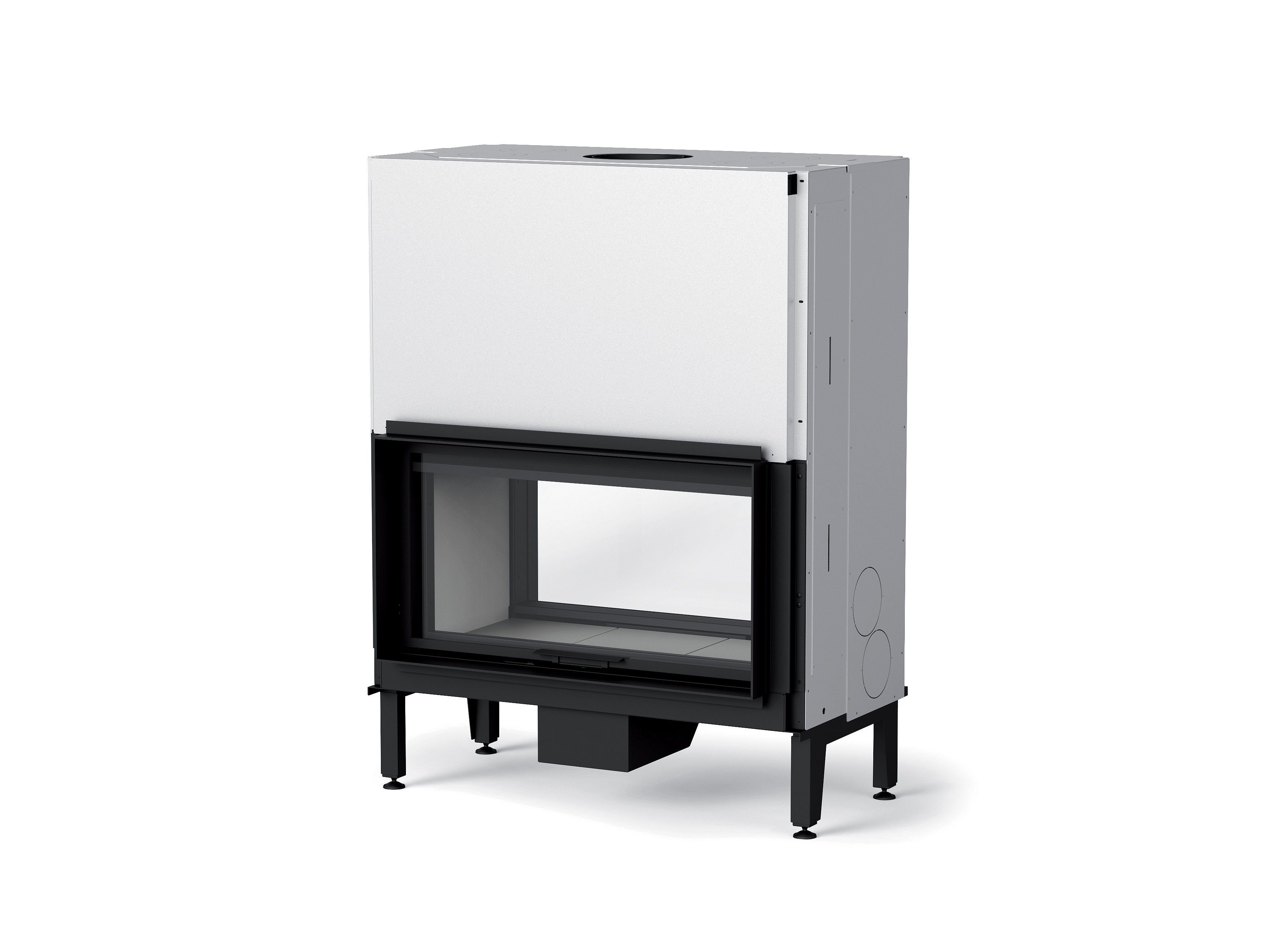 Встроенный дровяной камин с двойным фасадом MCZ PLASMA 95B WOOD ARCH-00112134 - Вид №2