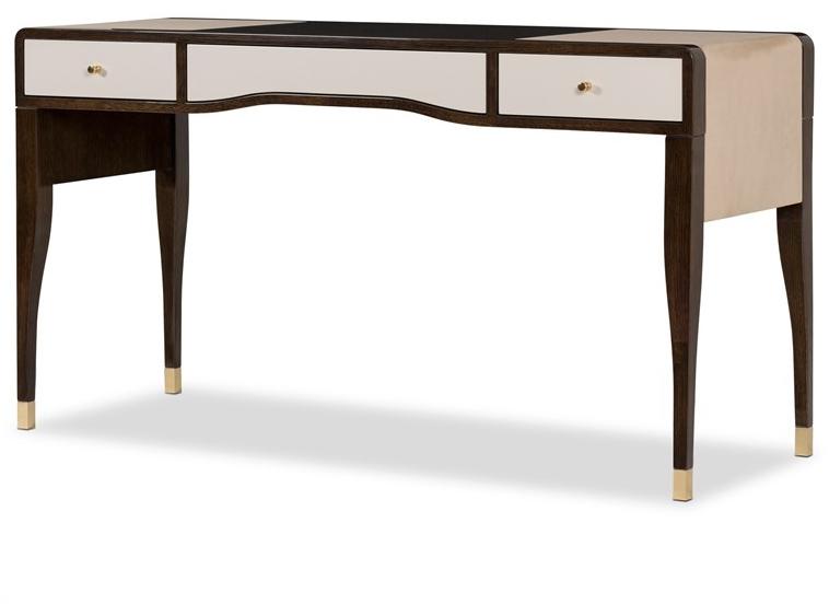 Stylish Club Письменный стол из фанерованной древесины с ящиками Voilier Scf.v21 - Вид №1