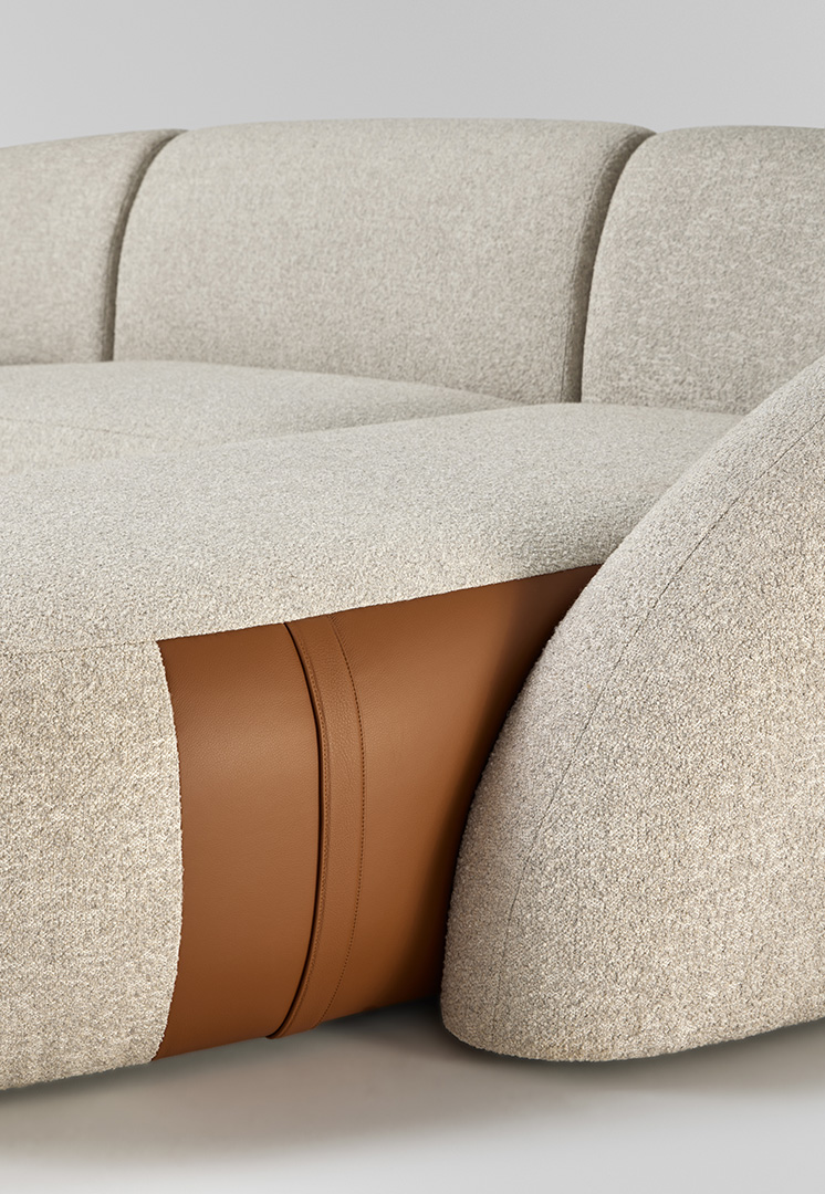 Модульный диван Beluga Belt Beluga J5536 Coleccion Alexandra - Вид №3