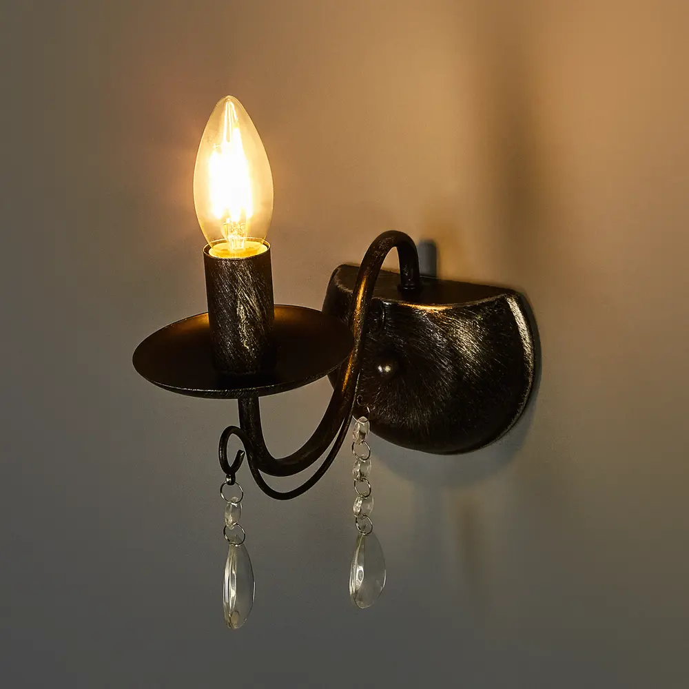 DE CITY Бра «Аврора» — классический настенный светильник для уютного интерьера 82312669 STLM-0024458