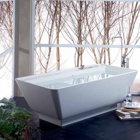 MWAP180 Senza Collection ванна из минерального литья, отдельно стоящая Burgbad 42709 - Вид №1