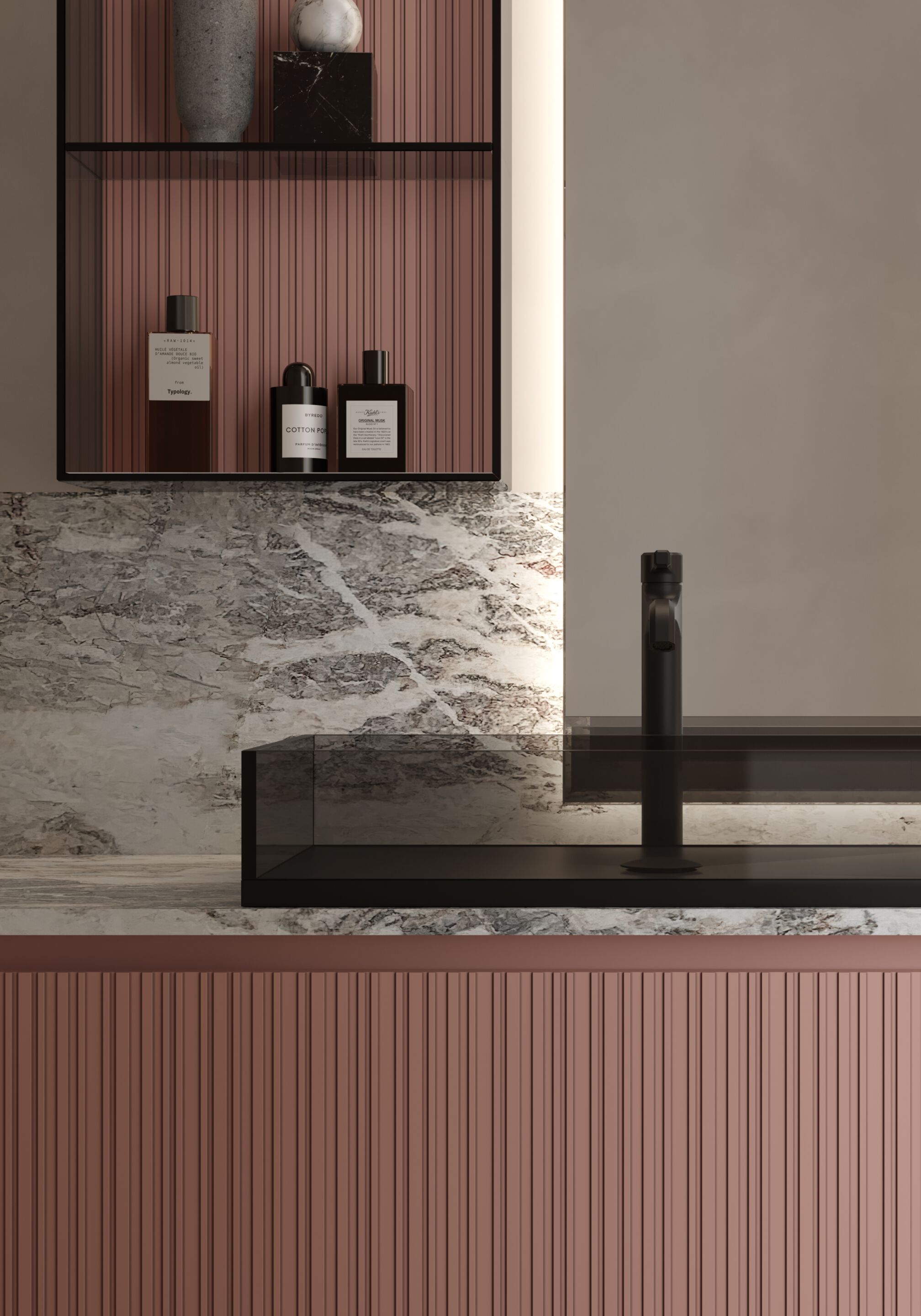 Двойной подвесной умывальник Ideagroup ViaCondotti ARCH-00061223