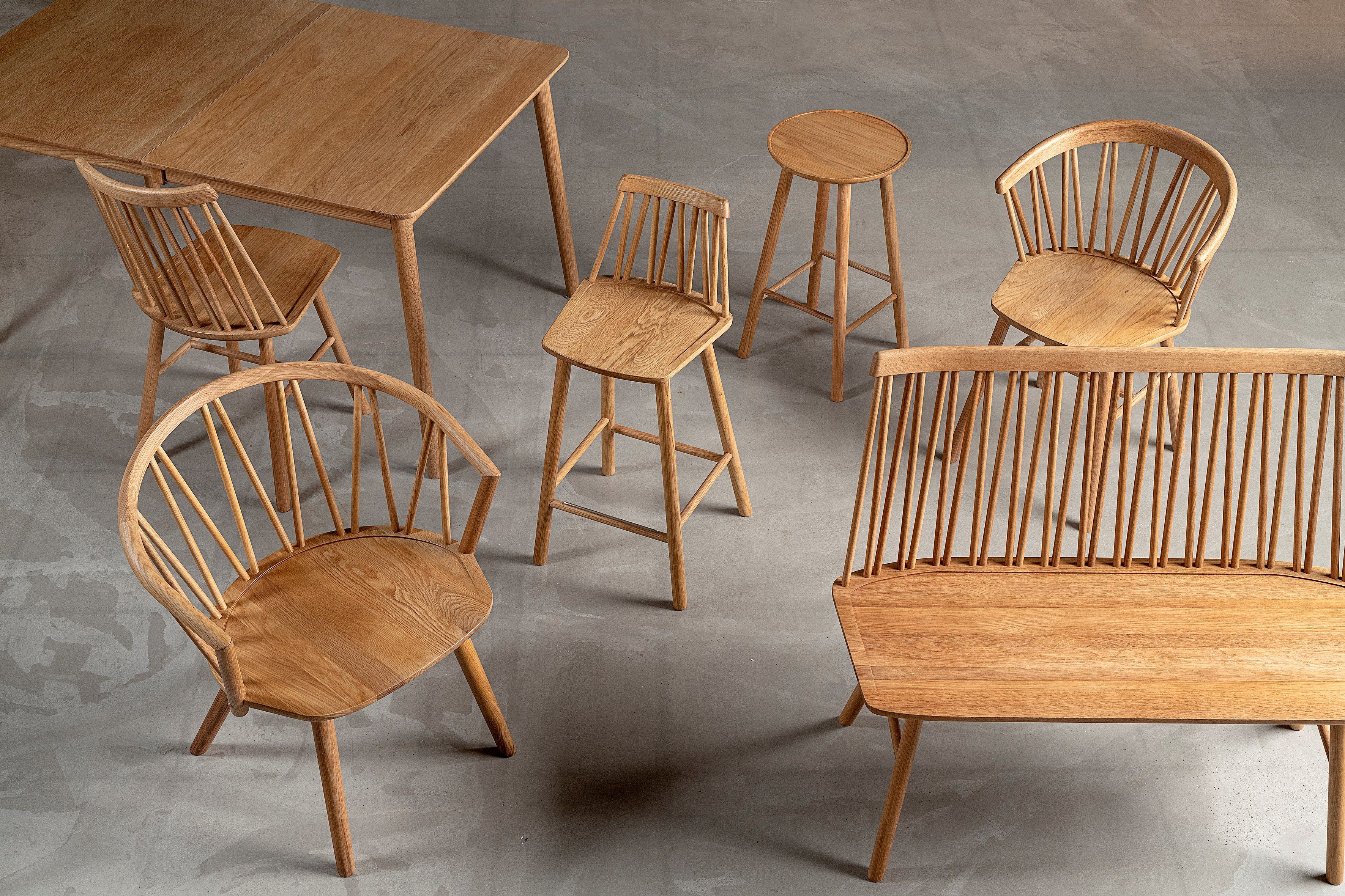 Дубовый стул для детей Hans K ZigZag ARCH-00019348 - Вид №1