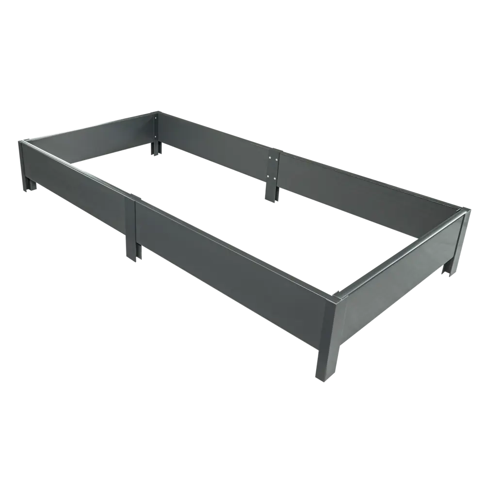 Высокая грядка 200x80x20 см графит 89458967 STLM-2200955 Santreyd 