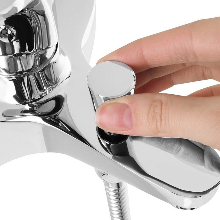 SOLSB00M02 Milardo Solomon Смеситель для ванны с коротким изливом Solomon Россия - Вид №6