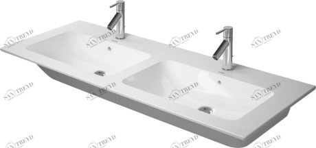 2336130060 Подвесная раковина настенная овальная Duravit ME BY STARCK