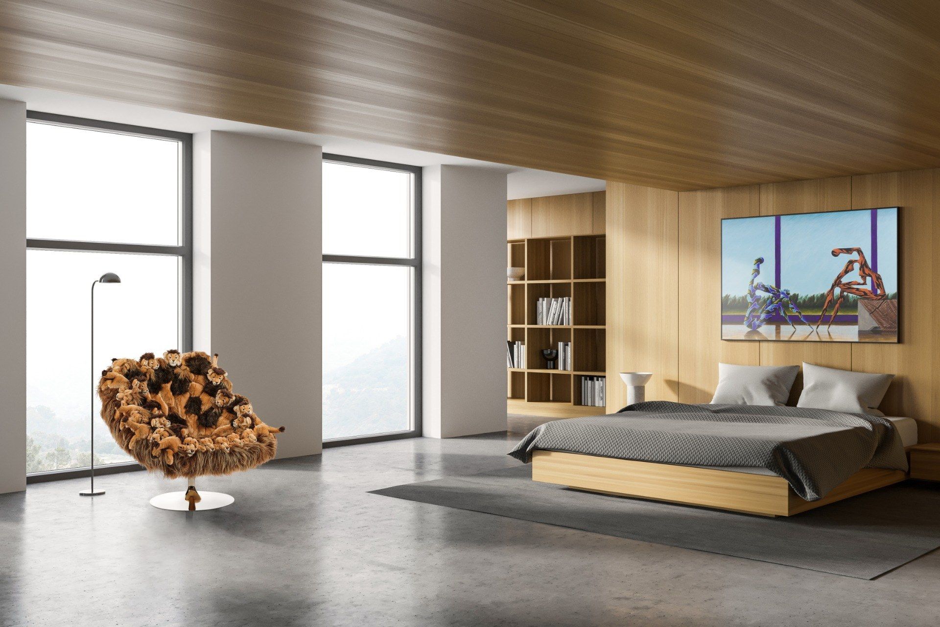 Полиэфирное кресло APCOLLECTION THE LION KING ARCH-00080029