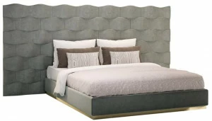 Jetclass Кровать двуспальная с обивкой и высоким изголовьем  Jml101a.16, jml101a.18