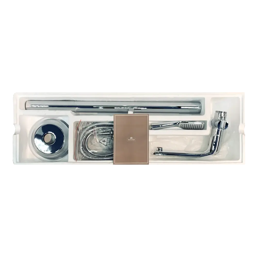 Смеситель для ванны Culto Klod напольный однорычажный цвет хром STLM-2179473 - Вид №3