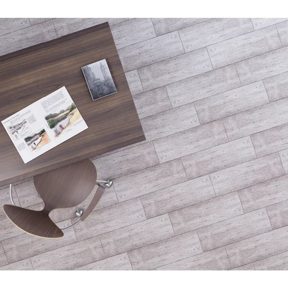 Керамогранит Grasaro Parquet 20x60 см 1.08 м² цвет темно-серый 82017914 STLM-2095154 - Вид №4
