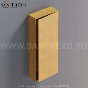 LIFT Модульный шкаф 100 см с правой дверью на доводчиках. Модули могут располагаться горизонтально и вертикально. Отделка: тик и натуральная кожа. AMOB053NAPTDX