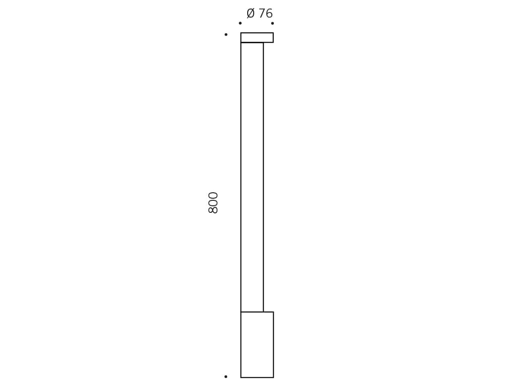 Литой алюминиевый светодиодный светильник SIMES палка ARCH-00141279 - Вид №7