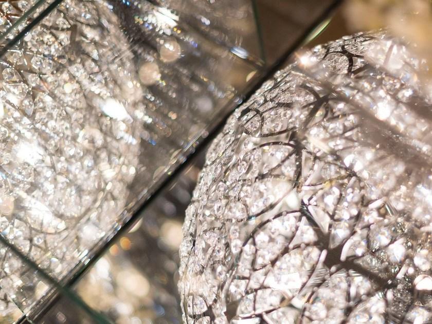 VGnewtrend Яркий квадратный хрустальный журнальный столик  7511757.97  - Вид №3