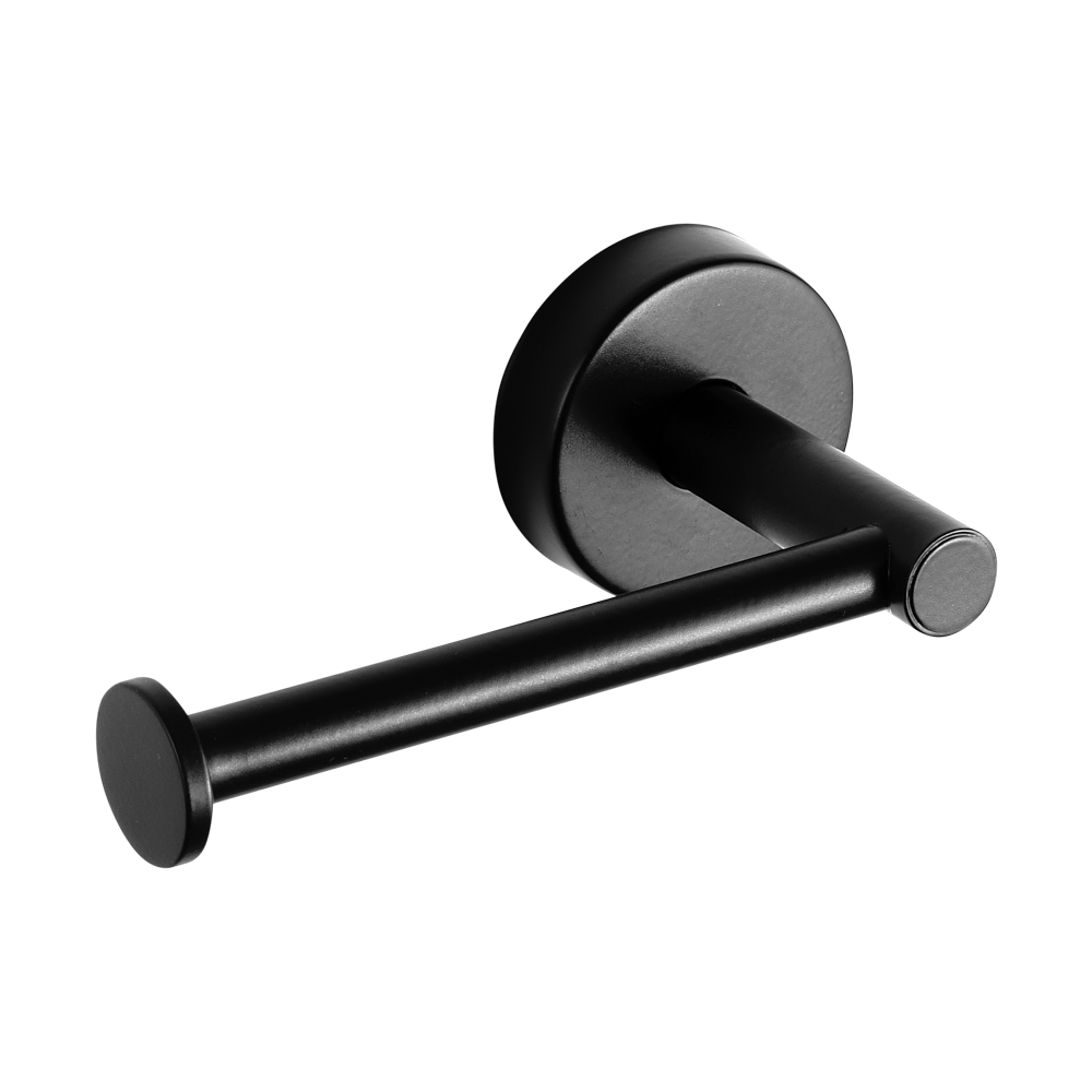 62201 Нержавеющий держатель туалетной бумаги, черная матовая поверхность SANELA 