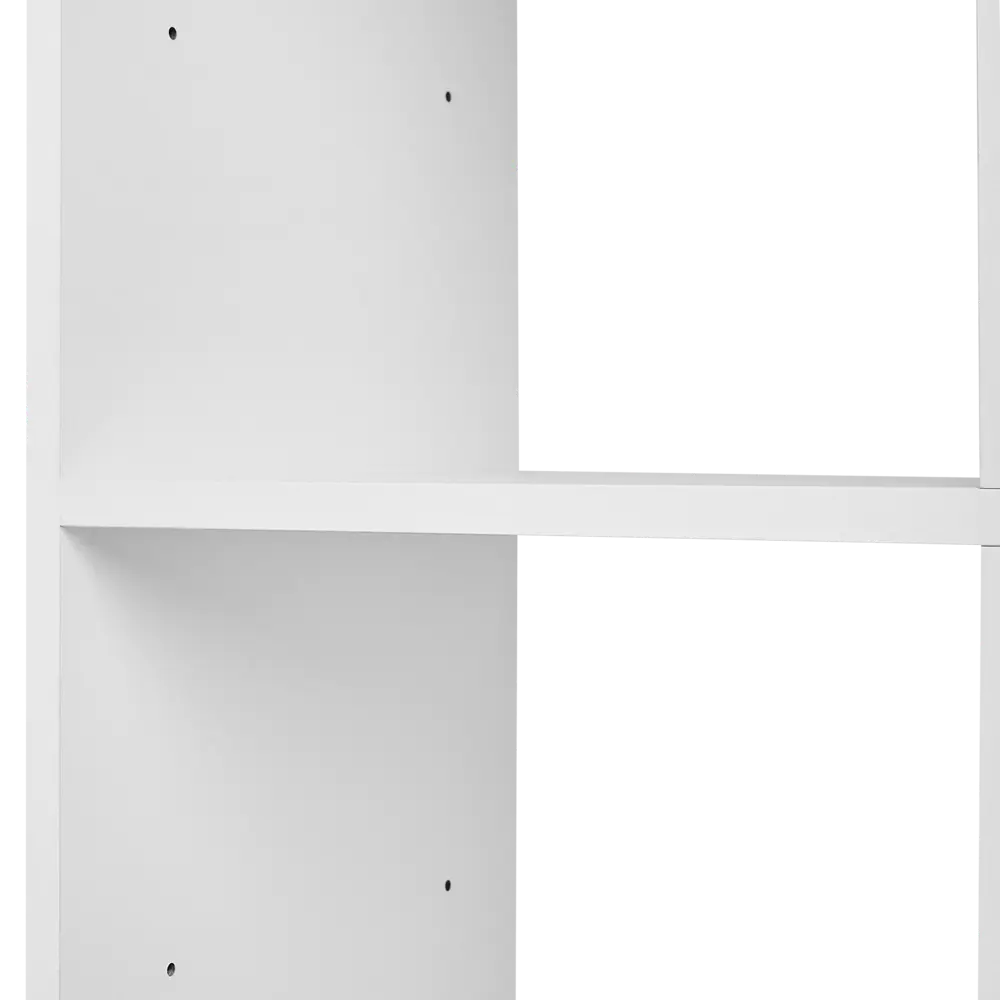 Стеллаж KONSENSA Руан 6 секций 104x104x31.7 см ЛДСП цвет белый STLM-2150133 - Вид №6