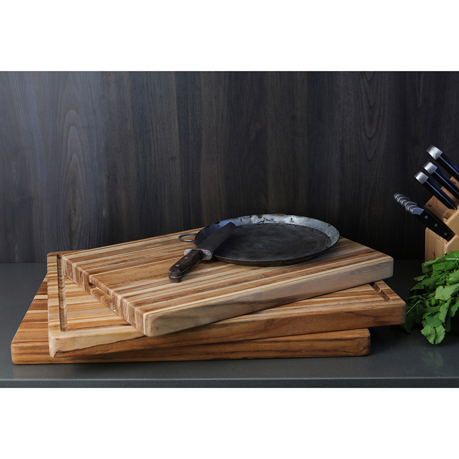 TH108 Доска для мяса traditional 61x46 см TEAKHAUS  - Вид №6