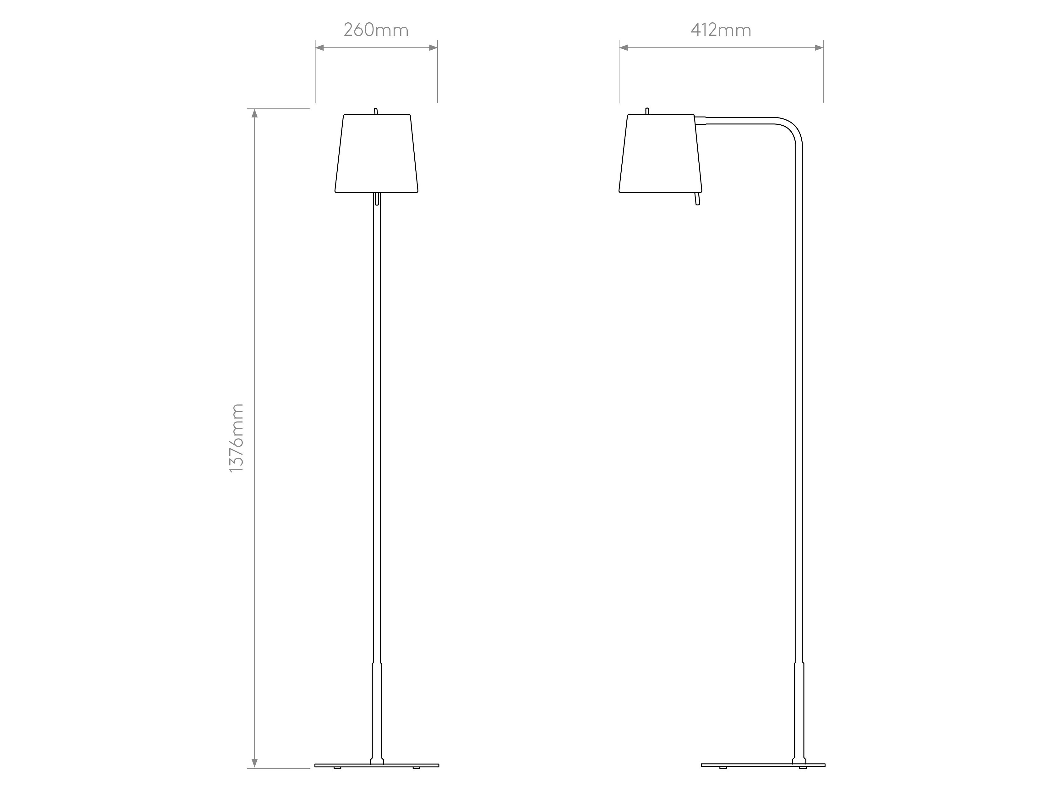Металлический светодиодный торшер Astro Lighting Mitsu ARCH-00141288 - Вид №44