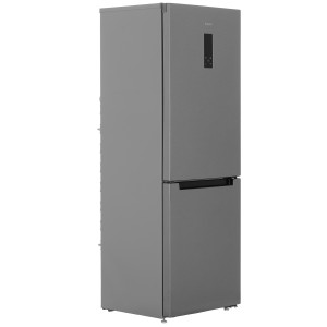 9066254 Холодильник с морозильником   Бирюса C920NF серебристый