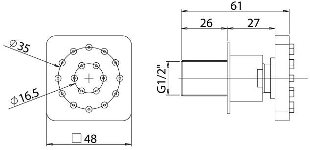 Jacuzzi 1811064JA00  - Вид №1