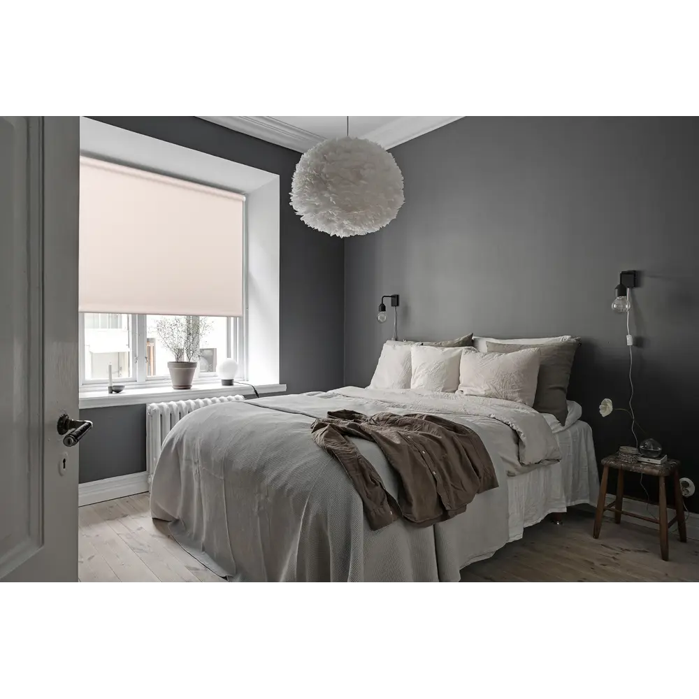 Штора рулонная Dover 50x160 см, цвет кремовый PRAKTO STLM-2053901 - Вид №4