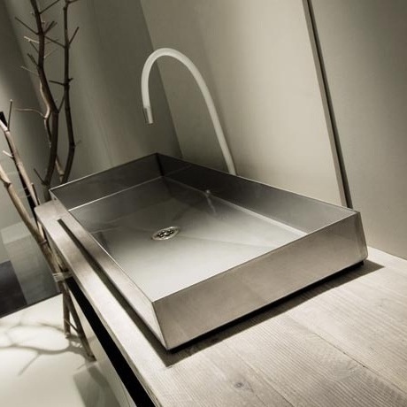 35273 Накладная раковина на столешницу  овальная Moab80  - Вид №9