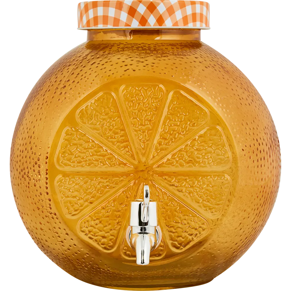 Santreyd Лимонадник Апельсин - стеклянная емкость для напитков с краном 86763375 STLM-1324362 - Вид №2