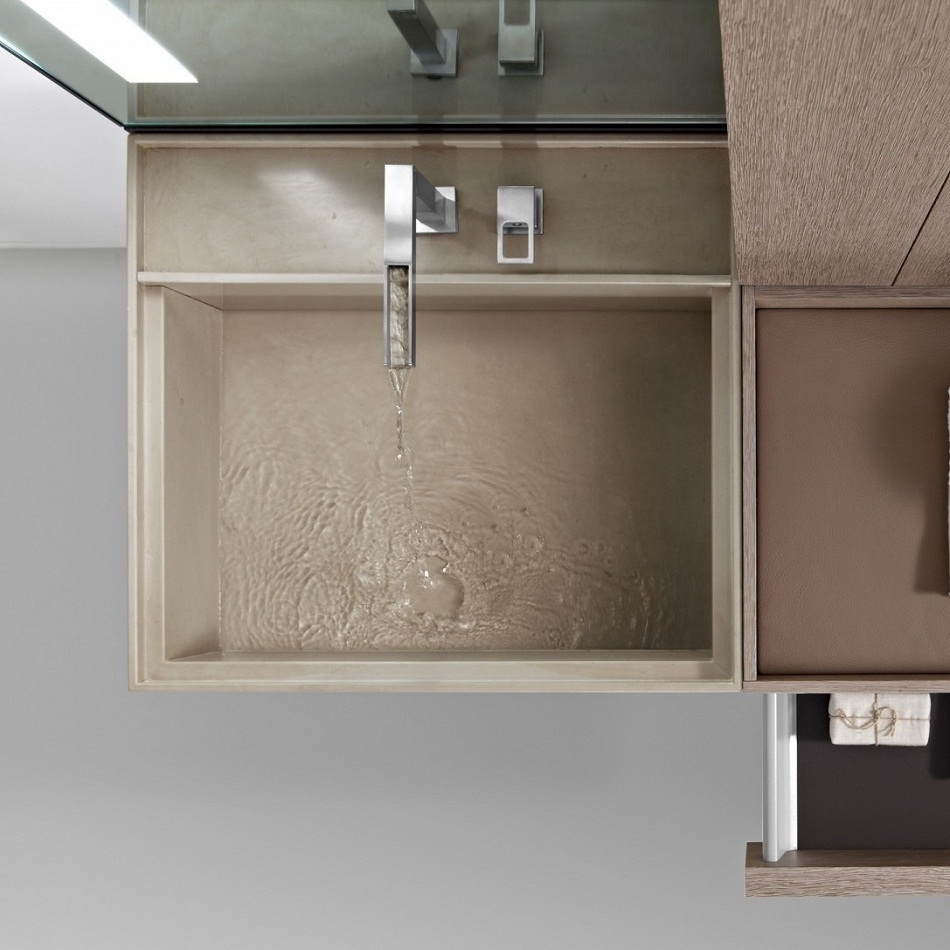 45685 Накладная раковина на столешницу  овальная Toscoquattro  - Вид №1