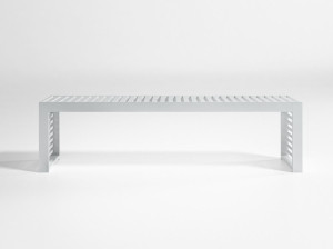 Алюминиевая садовая скамейка