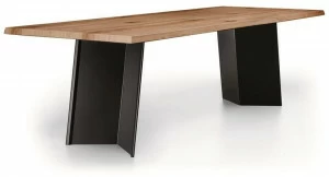 Natisa Прямоугольный стол из массива дерева Ubique