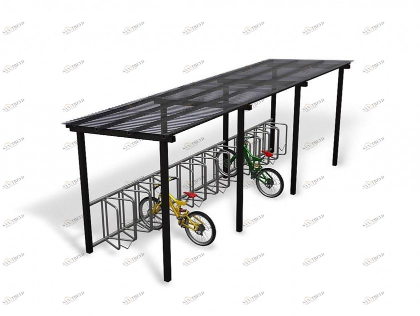 Euroform W Металлический навес для велосипедов и самокатов  720 