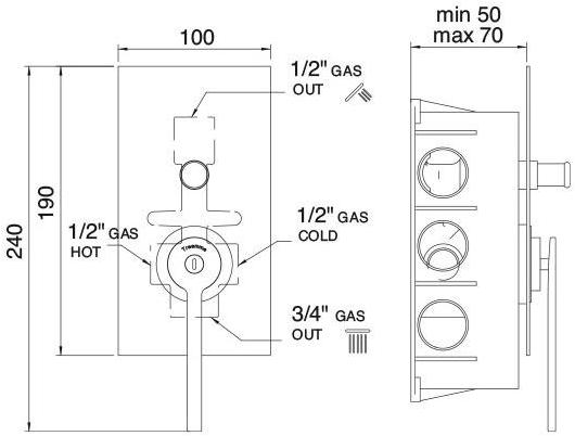 Rubinetterie Treemme Time  5149_tm  - Вид №2
