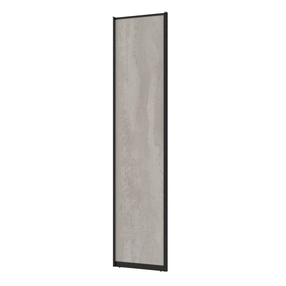 Дверь-купе KONSENSA 255.5x70.4 см МДФ цвет бетон профиль черный STLM-2187672 - Вид №2