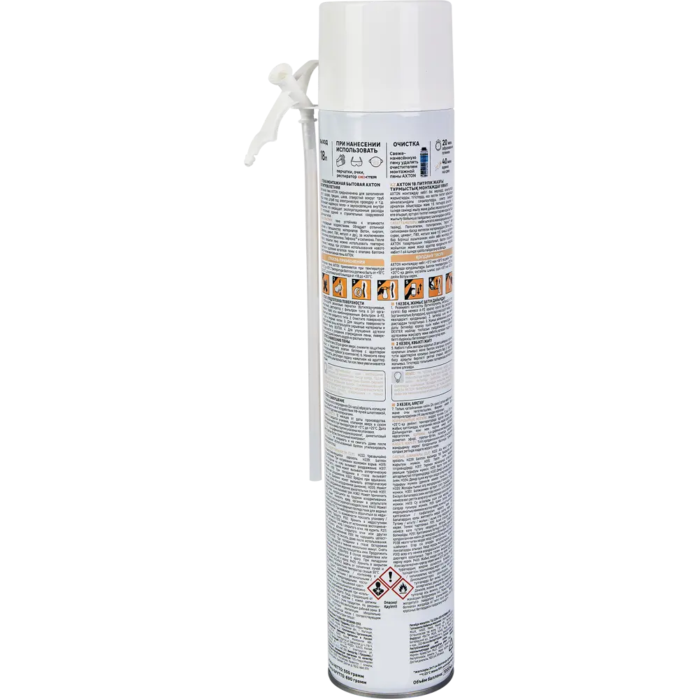 Монтажная пена Axton летняя для строительных работ 575 мл 89351879 STLM-0859425 - Вид №2