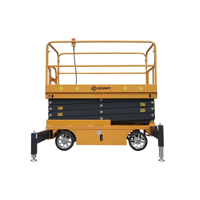 Подъемник ножничный несамоходный SJY-0.5-9 (AC&DC, 500 кг, 9 м) SMARTLIFT (SMART) Верстакофф 81-5019