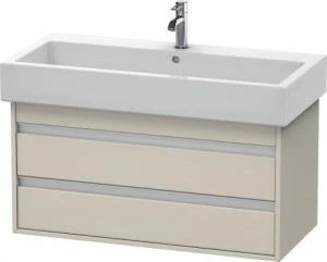 KT663809191 Ketho Тумбочка подвесная Серо-коричневый декор