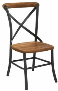 MOBIKA GARDEN Садовый стул из алюминия и дерева с подставкой для ног Largo