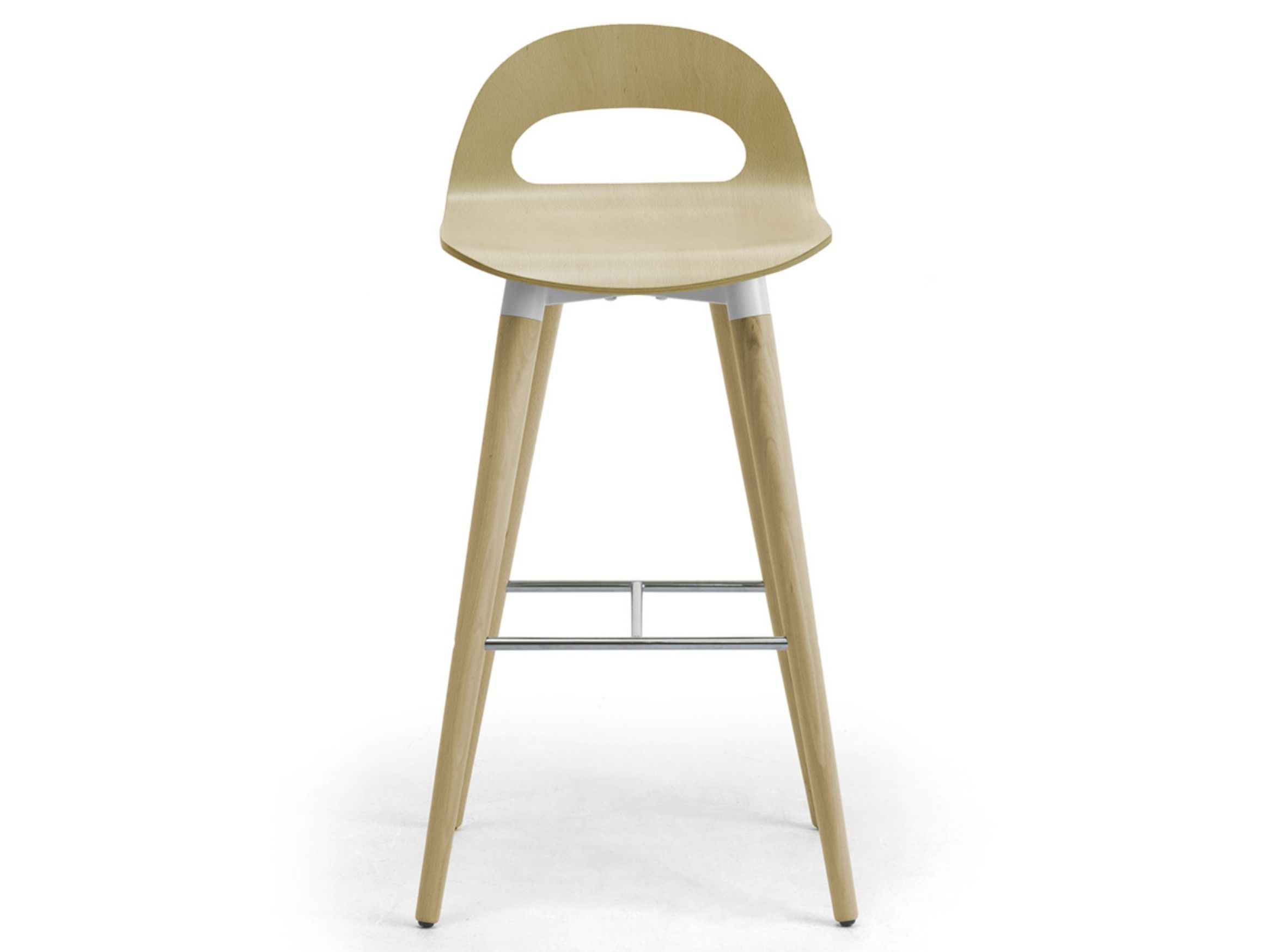 Высокий стул из шпона Leyform Samba ARCH-00152680 - Вид №1