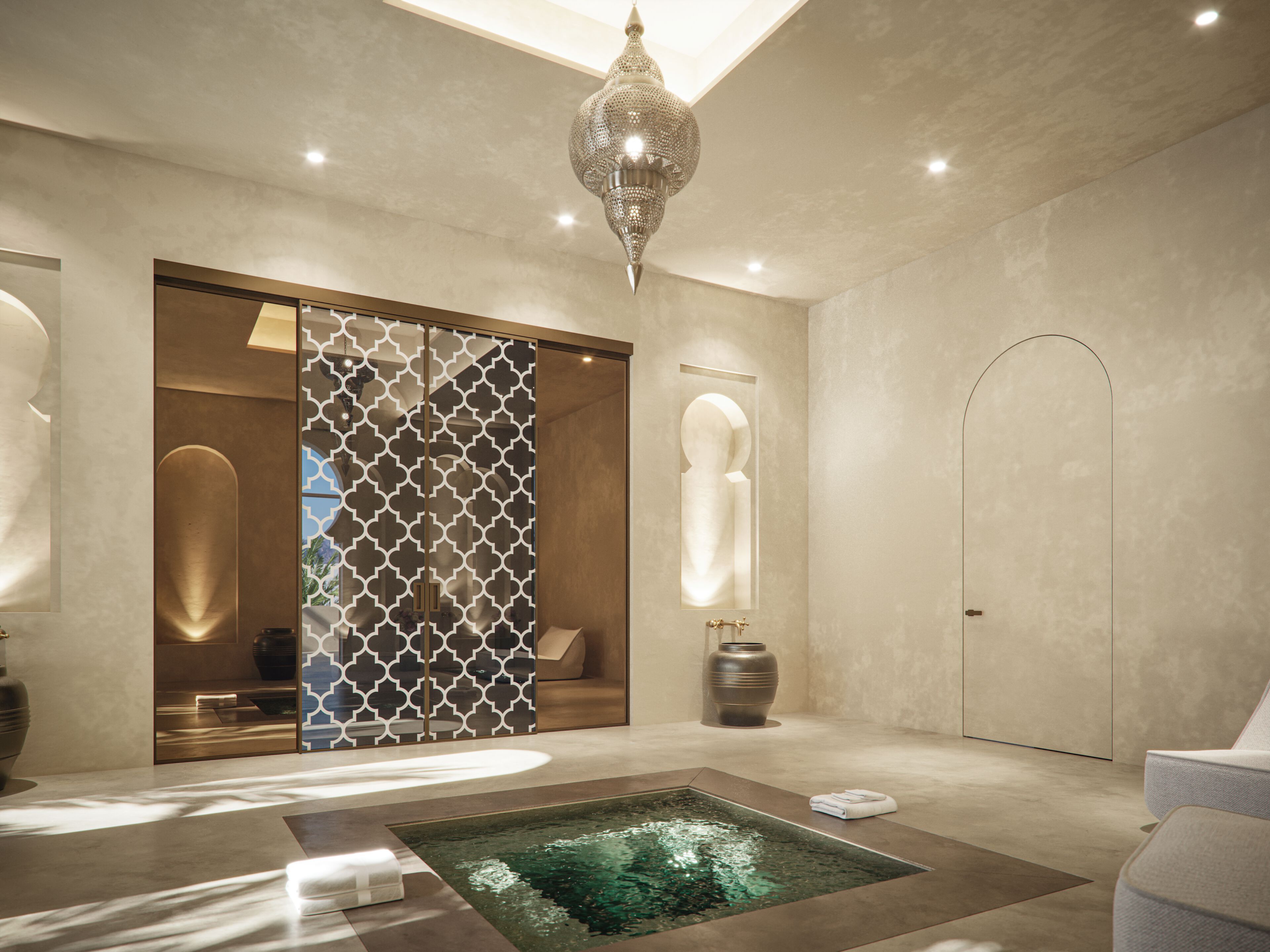 Раздвижные двери без удерживающего кармана Linvisibile Linvisibile Marea ARCH-00147660 - Вид №4