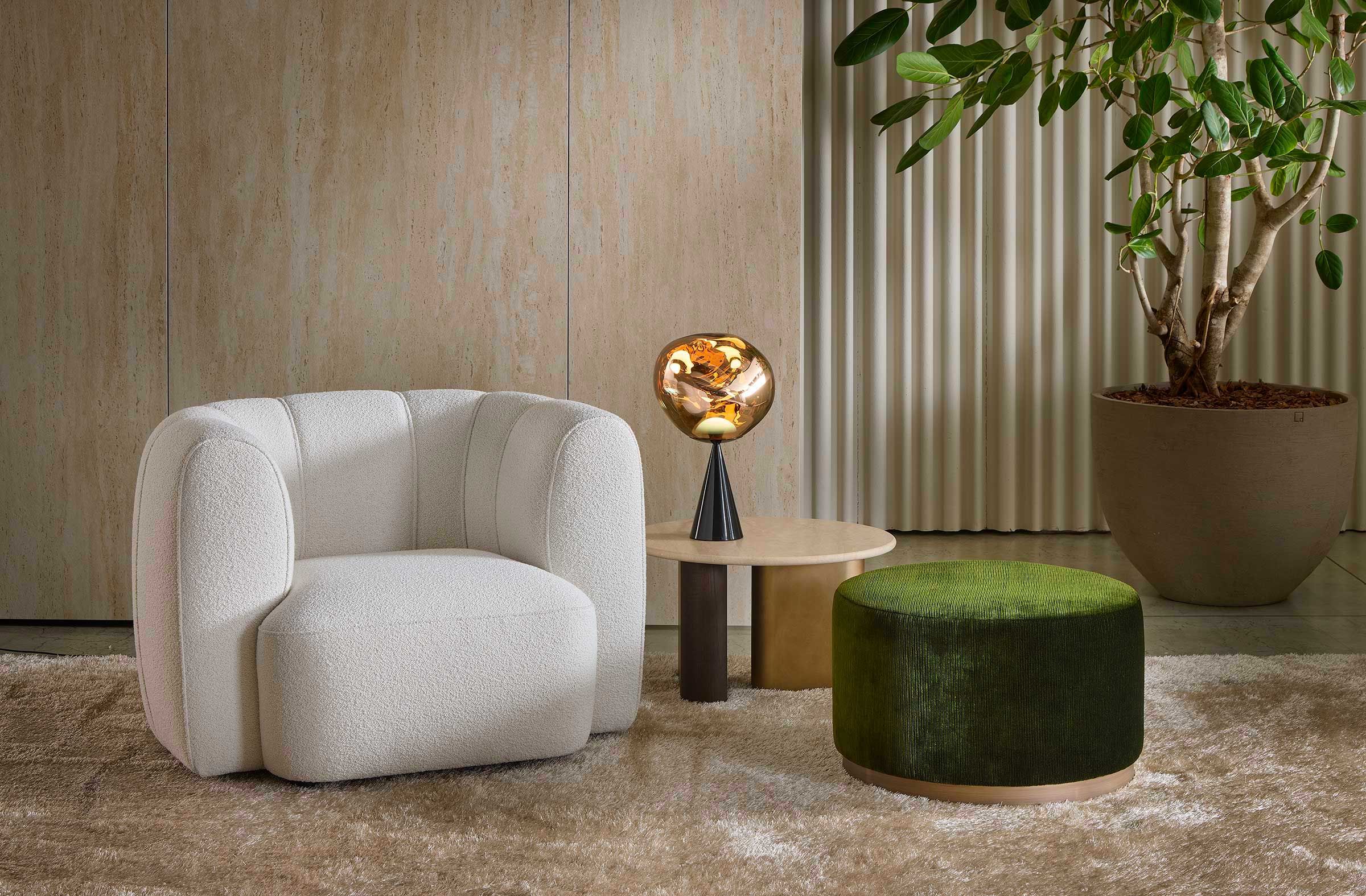 Тканевое кресло с подлокотниками Marelli Milo ARCH-00102276 - Вид №6