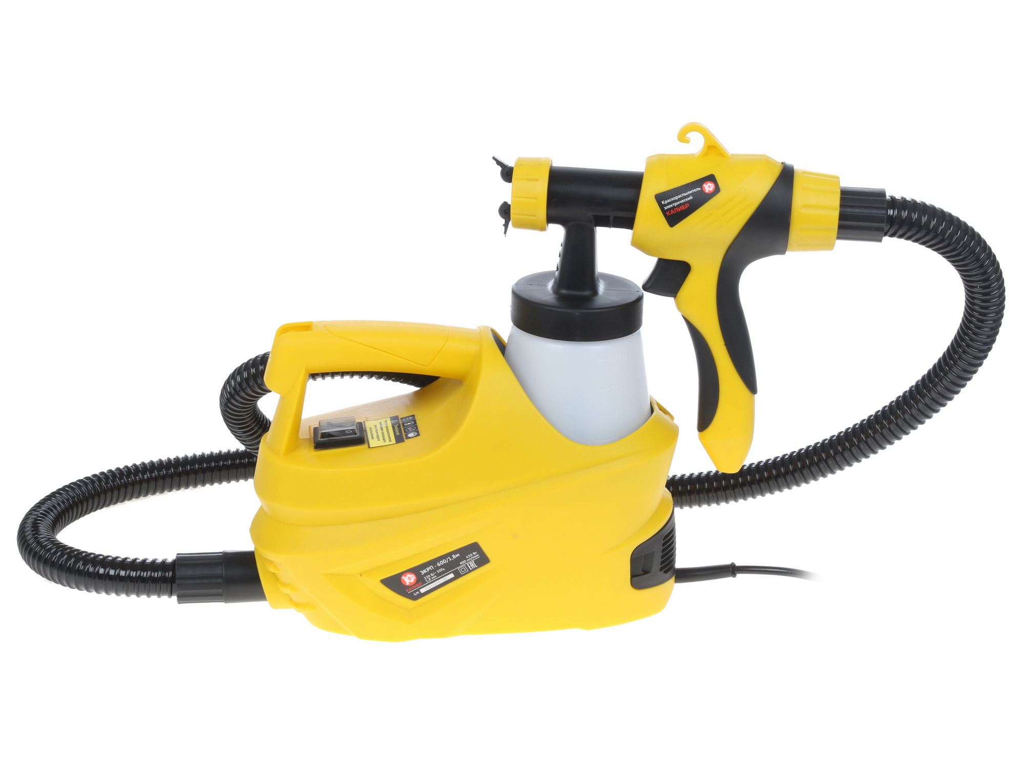 Краскопульт Калибр МАСТЕР ЭКРП-600/1,8М 1241680 STDN-0041248 - Вид №4