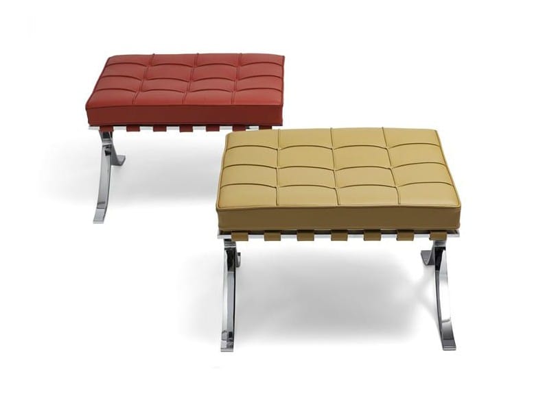 Кожаная подставка для ног Knoll Барселона® ARCH-00151389 - Вид №3