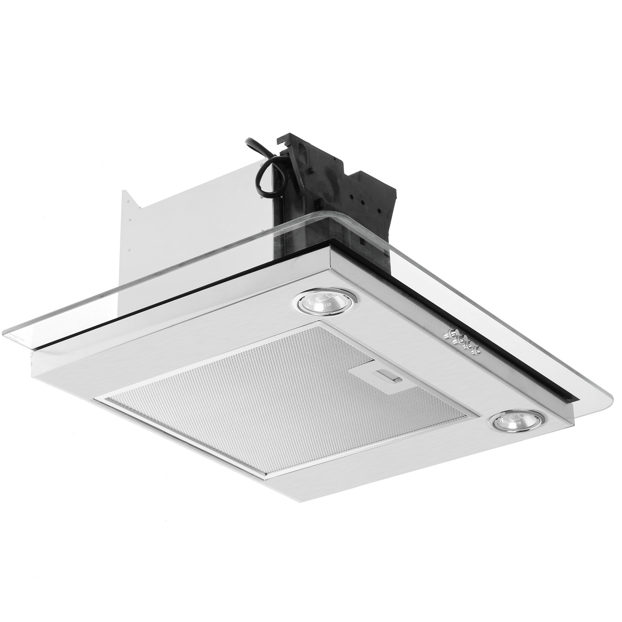 1106564 Вытяжка каминная Jetair MOLLY P 60 INX серебристый/прозрачный STDN-0069069